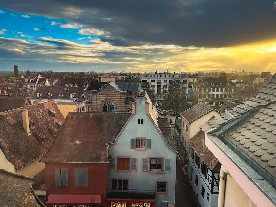 Appartamento Aux Toits D'Alsace Sélestat Esterno foto